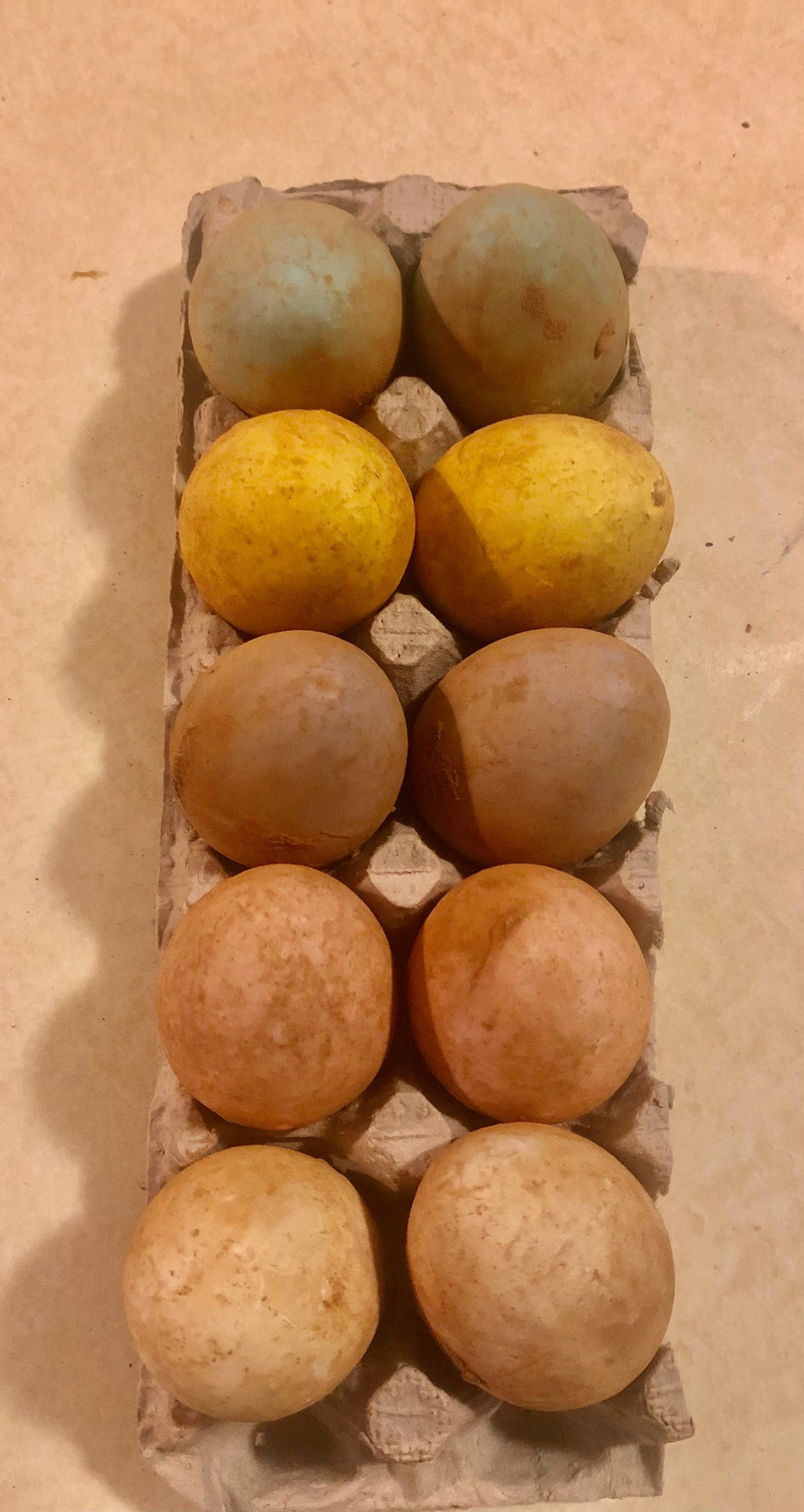 Primitive easter eggs