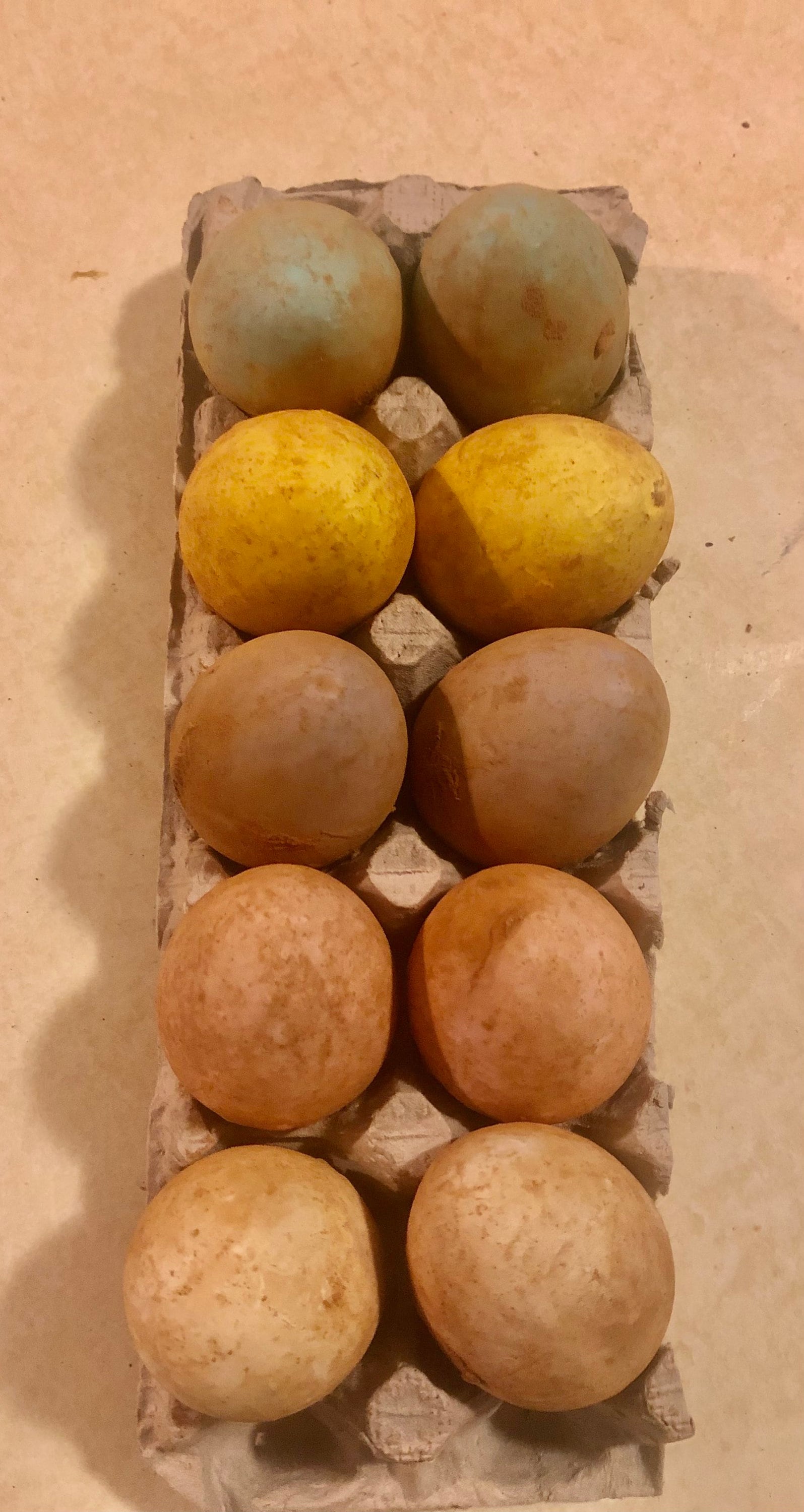 Primitive easter eggs