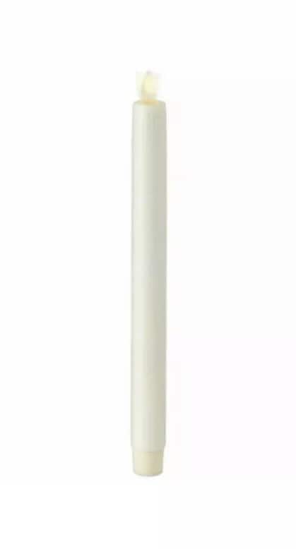 6" Moving flame battery operated timer taper