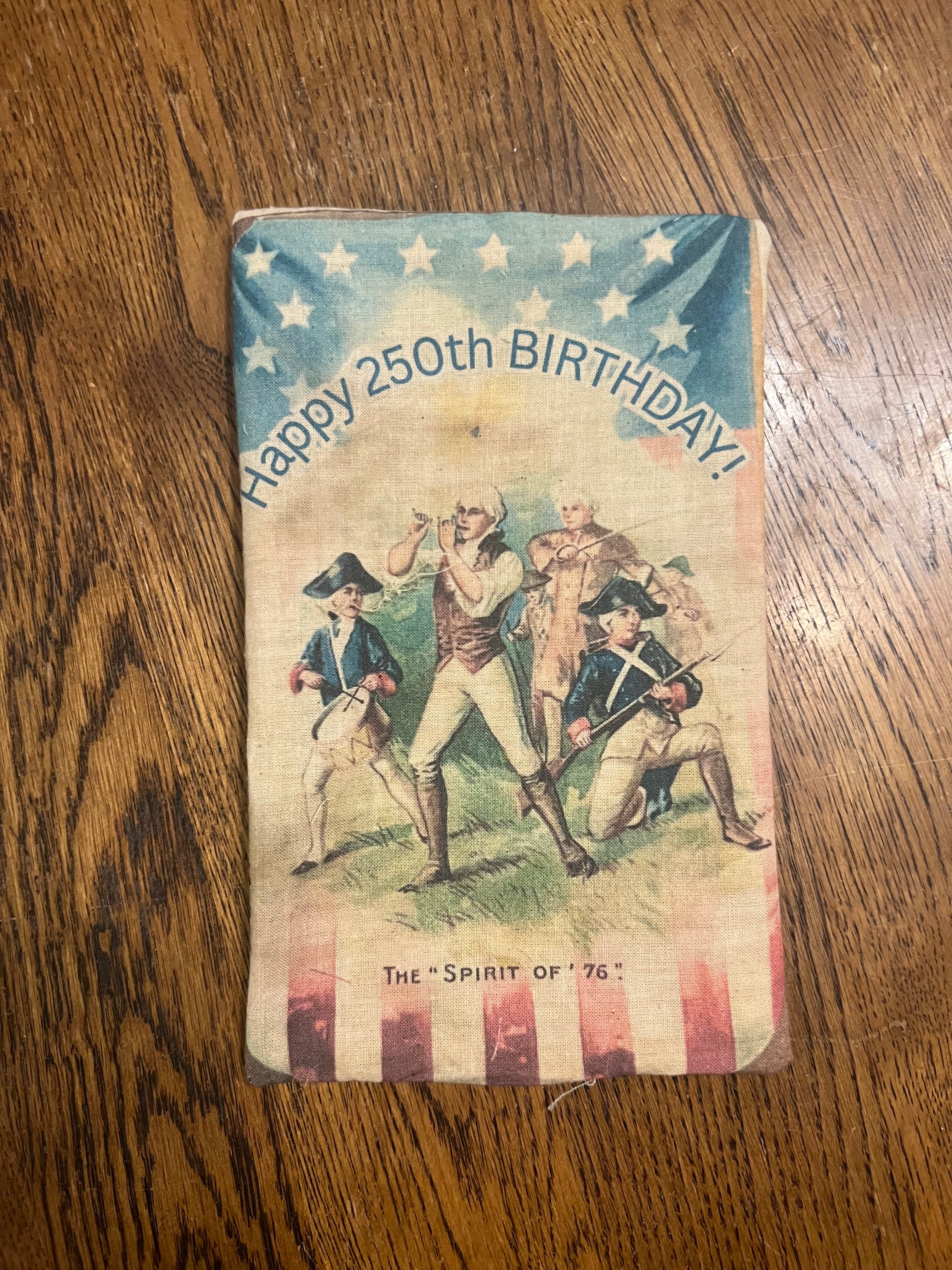 Primitive Americana pillow tuck