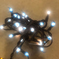 Electric hand dipped rice light “baby blue”