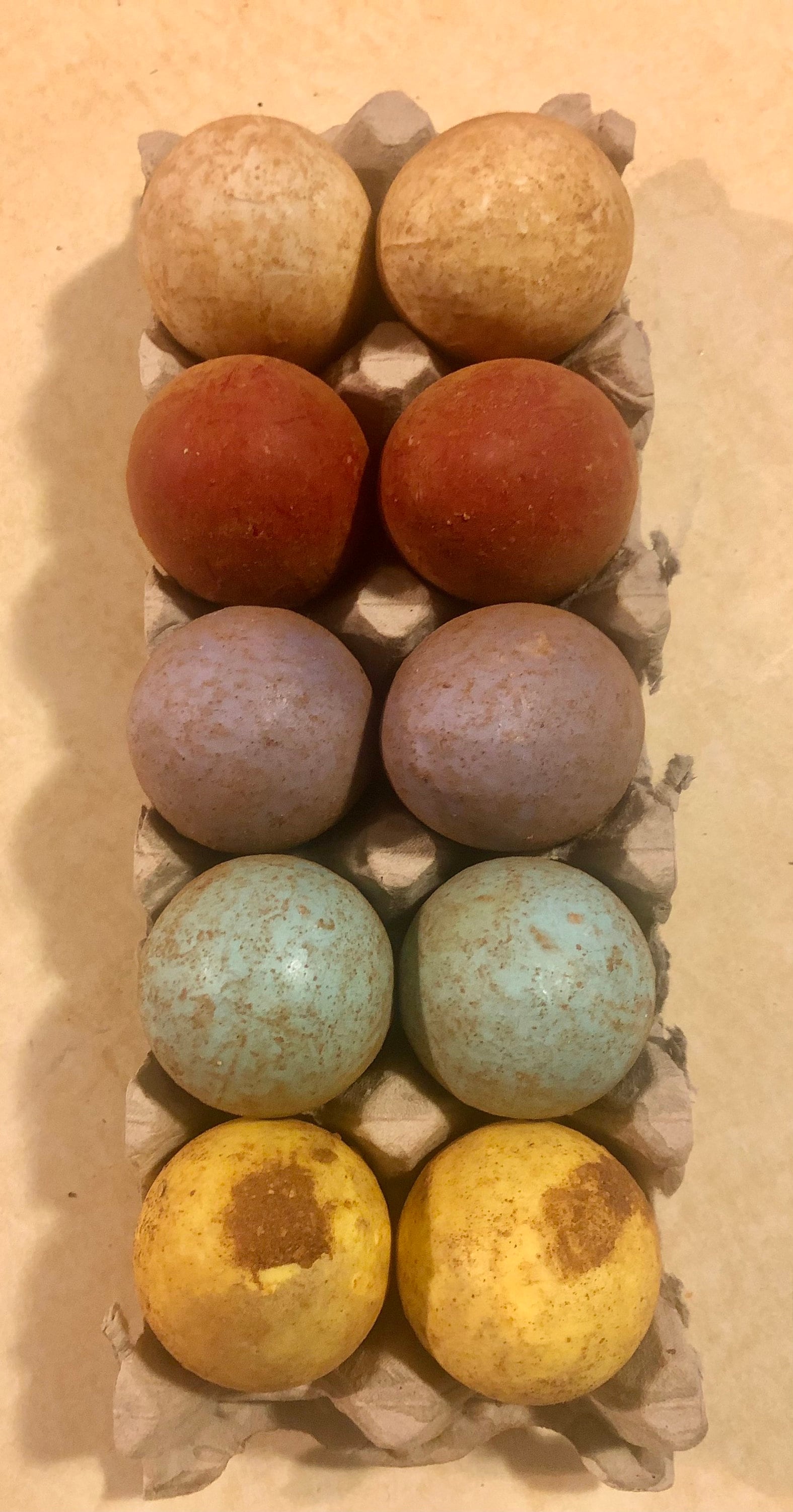 Primitive easter eggs