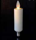 4" Moving flame electric bulb