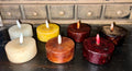 3"x2.5" Battery operated timer giant glow tea light taper